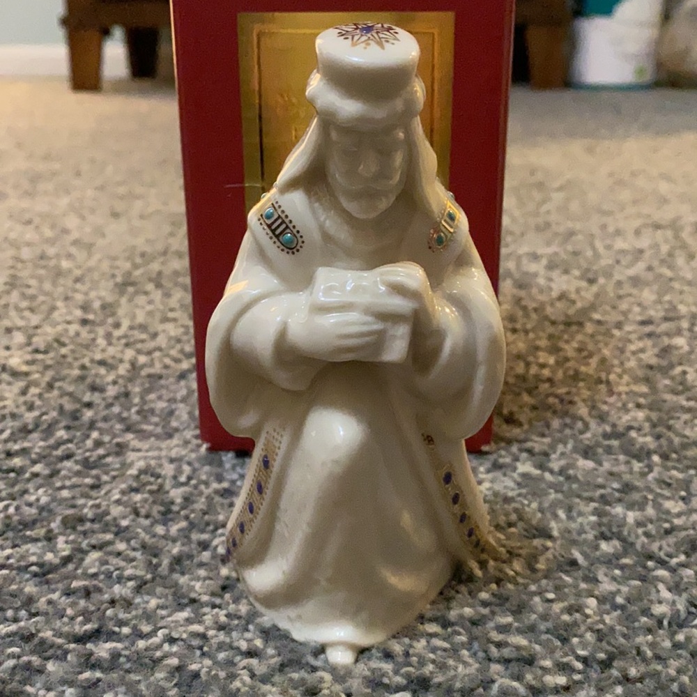 New in box- Lenox China Jewels Nativity Balthazar